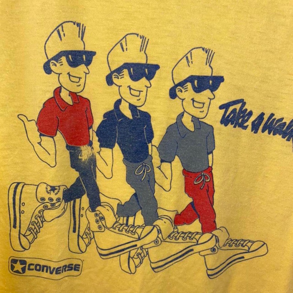 Rare 70s vintage converse tee